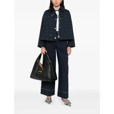 Gucci Maxi Shoulder Bag Softbit In Black