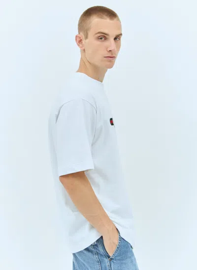 Gucci Men Cotton Jersey T-shirt With Print In White