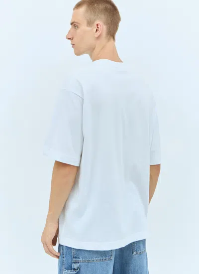 Gucci Men Cotton Jersey T-shirt With Print In White