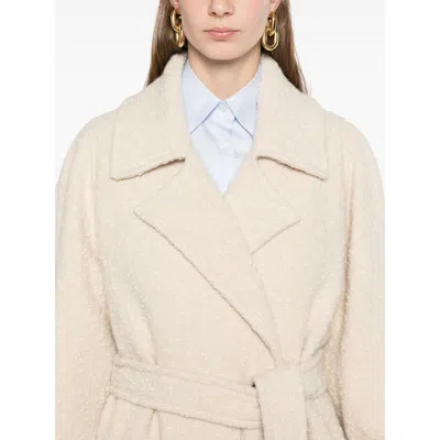 Herno Neutral Coats In White