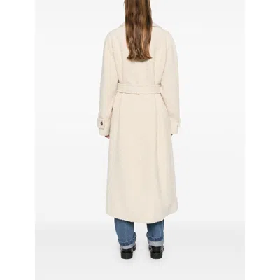 Herno Neutral Coats In White