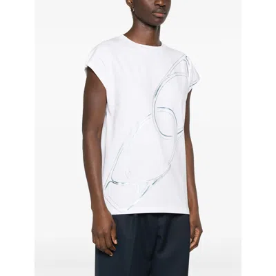 Herno Carabiner-print T-shirt In White