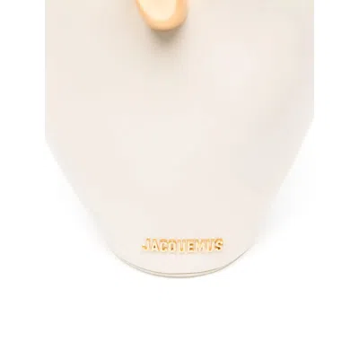 Jacquemus Womens Light Ivory Le Petit Bambola Small Leather Top-handle Bag In Multicolor