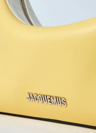 Jacquemus Le Grand Bisou Pearl Bag In Yellow