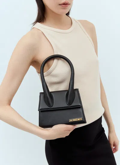 Jacquemus Le Chiquito Moyen Black In Black