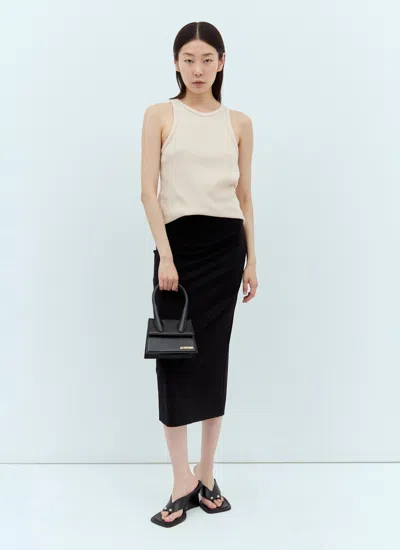 Jacquemus Le Chiquito Moyen Black In Black