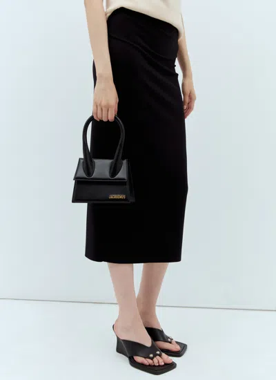 Jacquemus Le Chiquito Moyen Black In Black