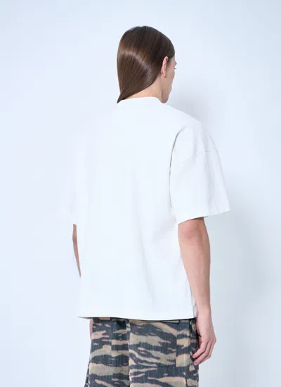 Jil Sander White Cotton T-shirt