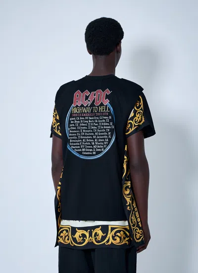 Junya Watanabe Ac/dc T-shirt In Black