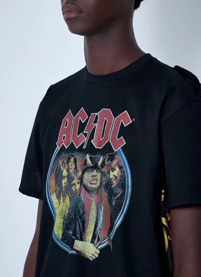 Junya Watanabe Ac/dc T-shirt In Black