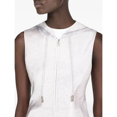 Jw Anderson J. W. Anderson Grey Sleeveless Grey Mini Dress In Heather Grey