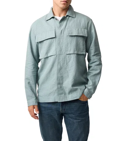 Rodd & Gunn Hills Creek Linen And Cotton Relaxed Jacket In Blue
