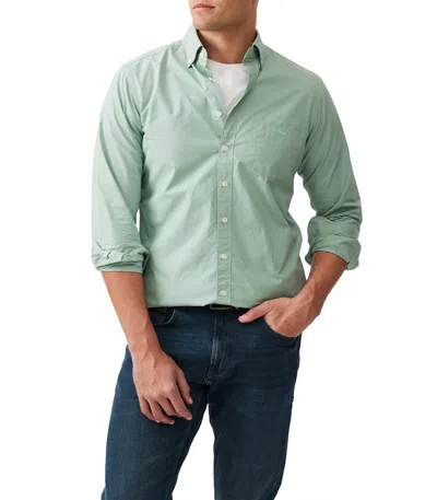 Rodd & Gunn Hendrick Slim Fit Button Down Shirt In Green