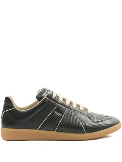 Maison Margiela Replica Sneakers In Black
