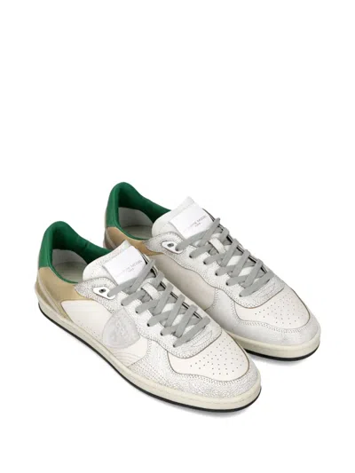 Philippe Model Leather Sneakers In Multi