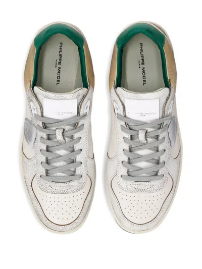 Philippe Model Leather Sneakers In Multi