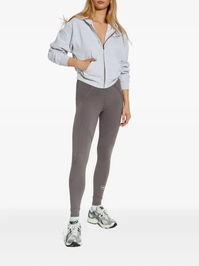 Adidas By Stella Mccartney Adidas By Stella Mc Cartney Logo Leggings In Gray