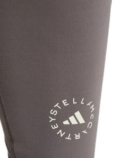 Adidas By Stella Mccartney Adidas By Stella Mc Cartney Logo Leggings In Gray