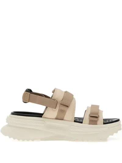Converse Run Star Utility Cx Platform Sandals In Neutral