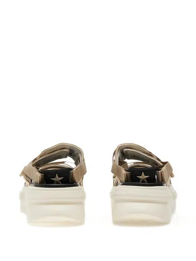 Converse Run Star Utility Cx Platform Sandals In Neutral