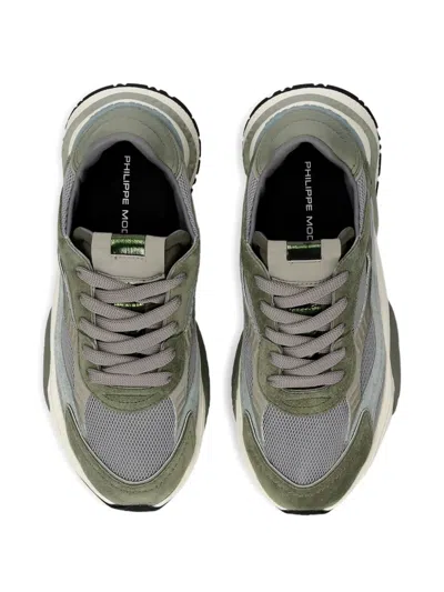Philippe Model Odeon Sneakers In Green