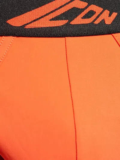 Dsquared2 Logo-detail Briefs In Orange