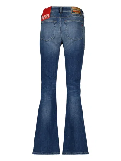 Diesel Bootcut E Flare Jeans In Blue