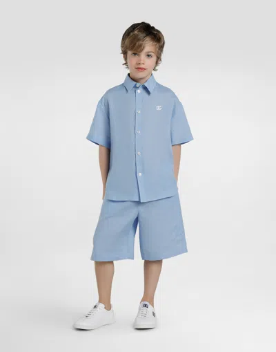 Dolce & Gabbana Dg Original Calfskin Sneakers In White