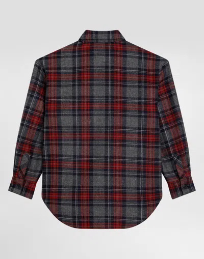 Dolce & Gabbana Tartan Shirt In Multi