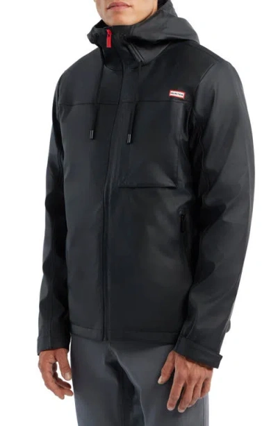 Hunter Mill Waterproof Rain Jacket In Black