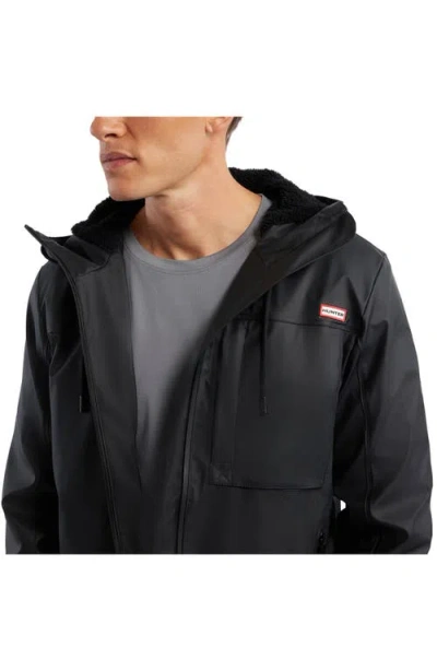 Hunter Mill Waterproof Rain Jacket In Black