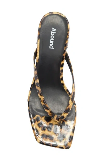 Abound Blayne Block Heel Sandal In Brown