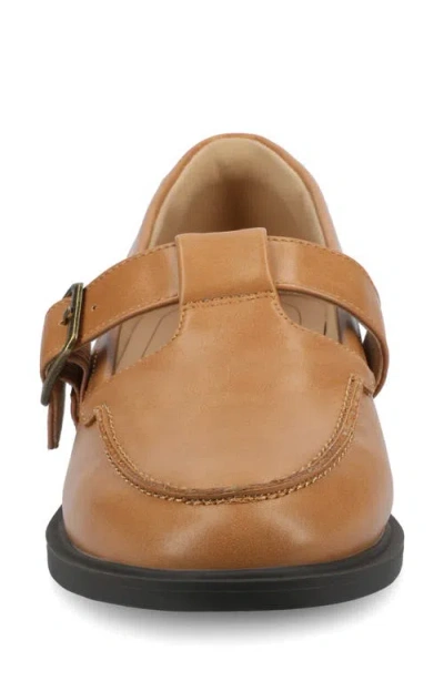 Journee Collection Journee Womens Corina Mary Jane Loafer In Brown