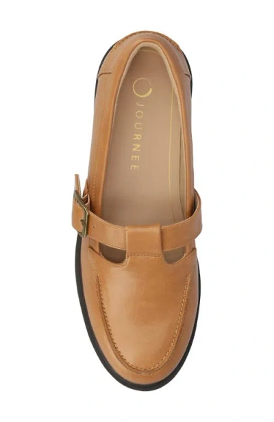Journee Collection Journee Womens Corina Mary Jane Loafer In Brown