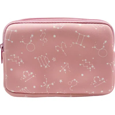 Mytagalongs Double Zip Easy View Pouch In Gray