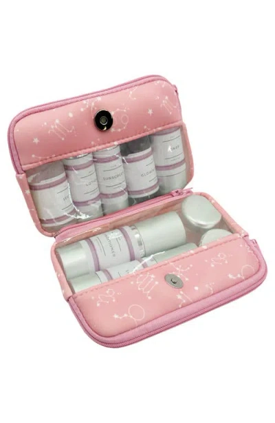 Mytagalongs Double Zip Easy View Pouch In Gray