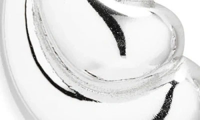 Argento Vivo Triple Texture Stud Earrings In Metallic