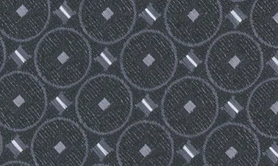 Savile Row Co Caperock Medallion Tie In Black