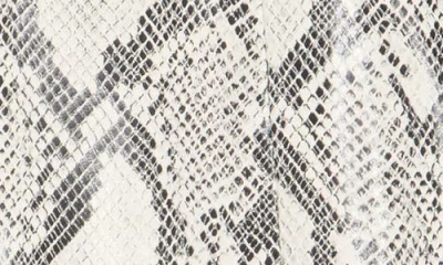 Rag & Bone Emerson Snakeskin Print Leather Skirt In Multi