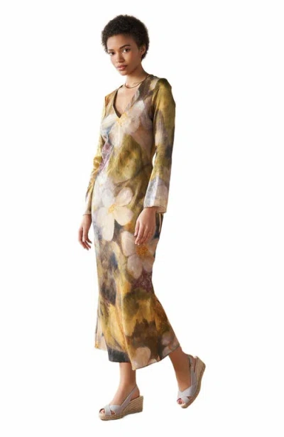 Viscata Llansa Canvas Espadrille Sandal Wedges In Gray