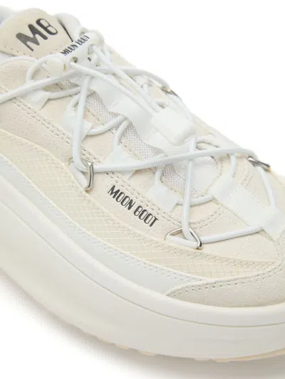 Moon Boot Women White Logo Sneakers, 3 Luxury Boots For Women Darveys In White