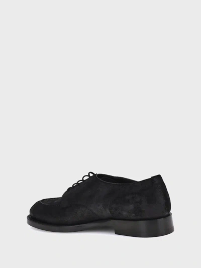 Brunello Cucinelli Clean Design Lace-up Shoes For Everyday Sophistication In Black