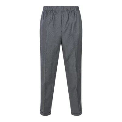 Antonelli Trousers Blacks And Greys In Gray
