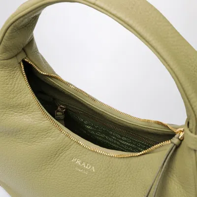 Prada Small Pistachio Leather Handbag Women