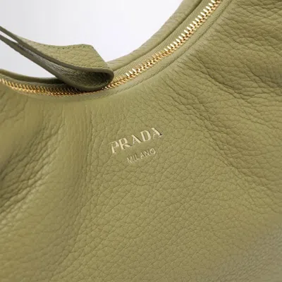 Prada Small Pistachio Leather Handbag Women