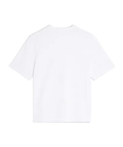 Maison Kitsuné Maison Kitsune' Dressed Fox Cotton T Shirt In White