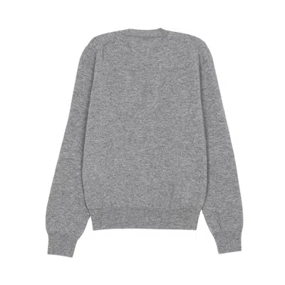 Comme Des Garçons Long Sleeve Sweater In Gray