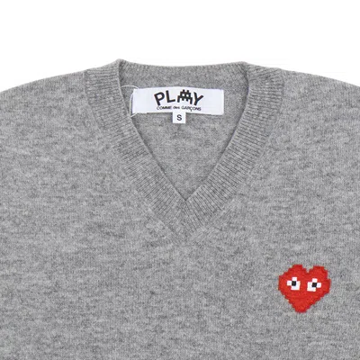 Comme Des Garçons Long Sleeve Sweater In Gray