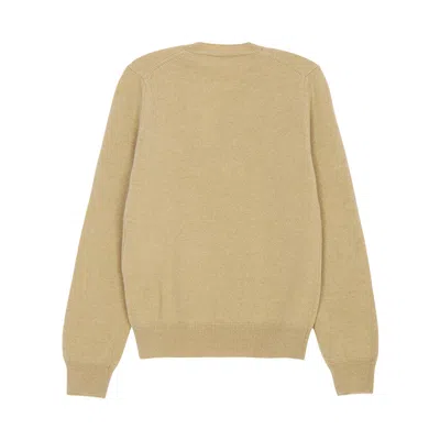 Comme Des Garçons Long Sleeve Sweater In Neutral