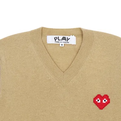 Comme Des Garçons Long Sleeve Sweater In Neutral